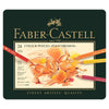 Estojo Lápis de Cor Polychromos 24 Cores Faber-castell 110024