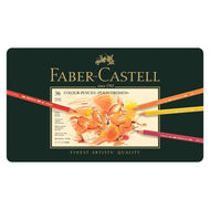 Estojo Lápis de Cor Polychromos 36 Cores Faber-castell 110036