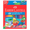 Estojo Lápis de Cor Ecolápis Aquarelável 48 Cores Estojo Metálico - Faber-castell 120248g