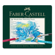 Estojo Lápis de Cor Aquarelável Albrecht Dürer 24 Cores Faber-castell 117524