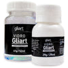 Kit Vidro Líquido Glitter 81ml Incolor 