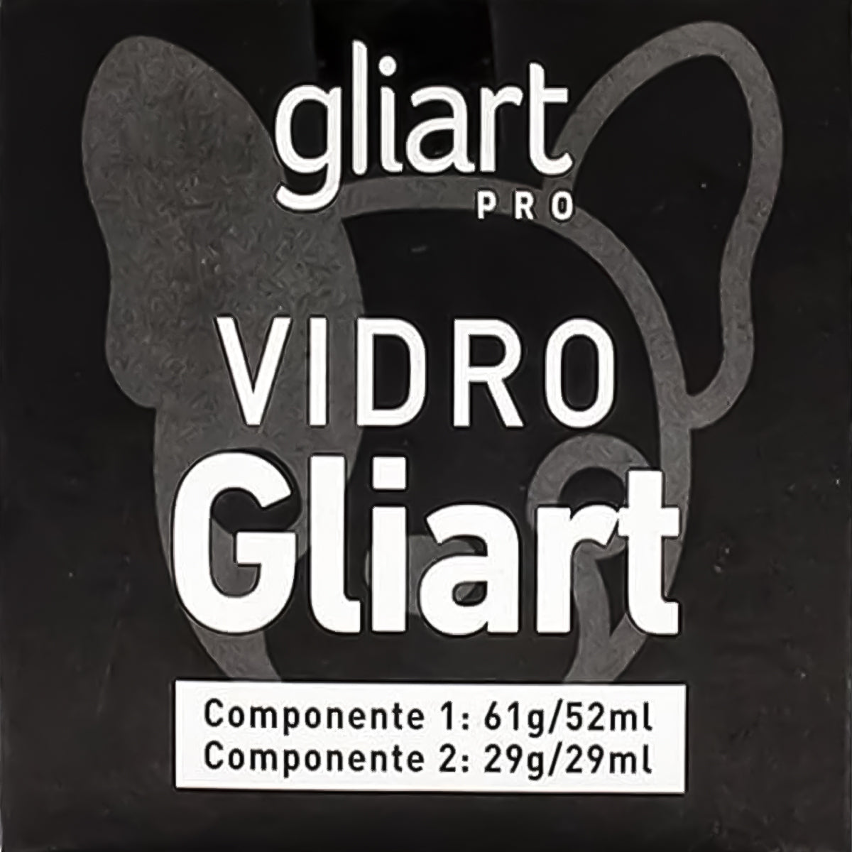 Kit Vidro Líquido Glitter 81ml Incolor 