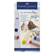 Estojo Giz Pastel Seco Longo Creative Studio 12 Cores - Faber-castell 128312