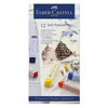 Estojo Giz Pastel Seco Longo Creative Studio 12 Cores - Faber-castell 128312