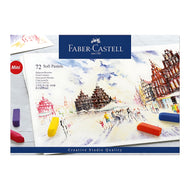 Estojo Giz Pastel Seco Curto Creative Studio 72 Cores - Faber-castell 128272