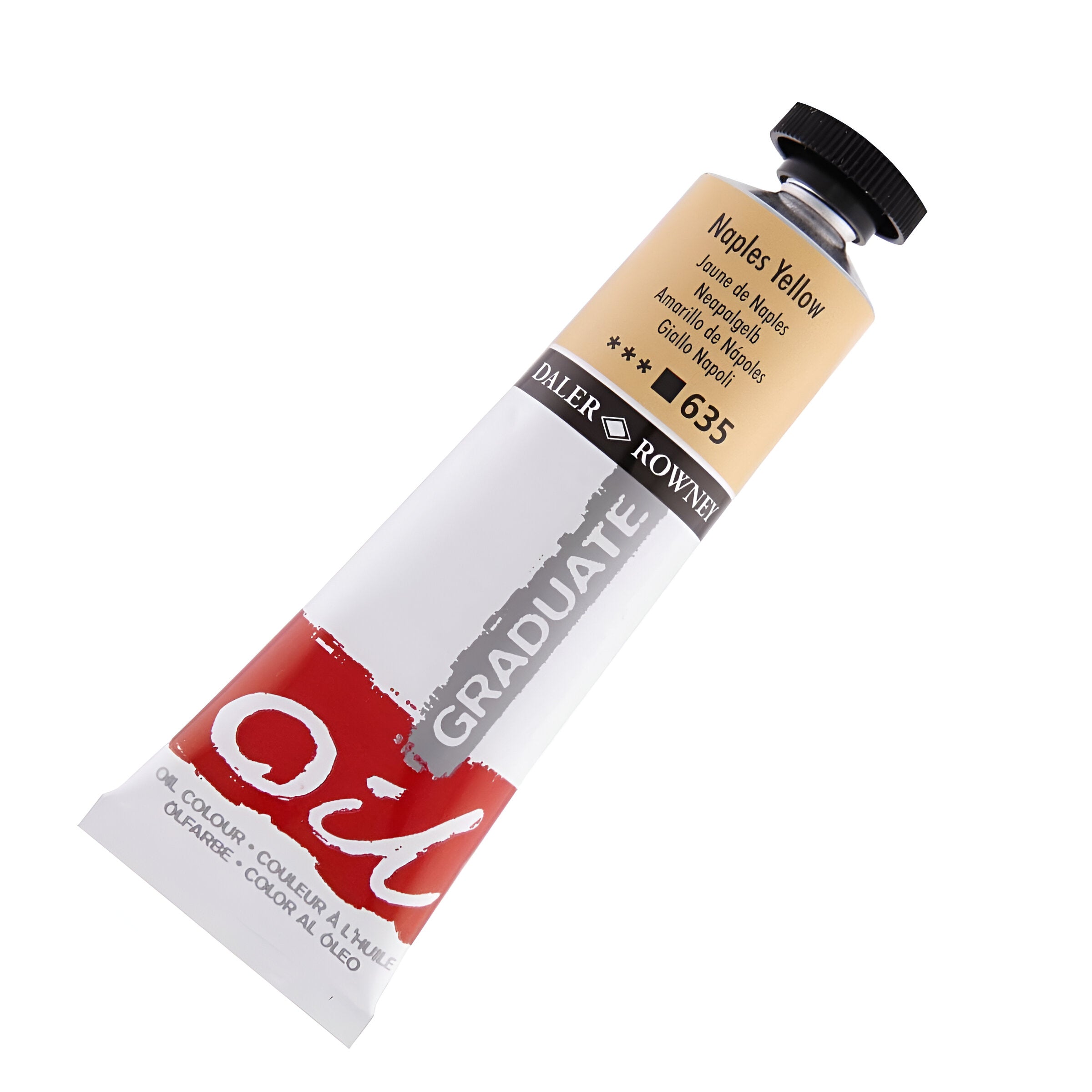Tinta Oleo Graduate 38ml 635 - Naples Yellow