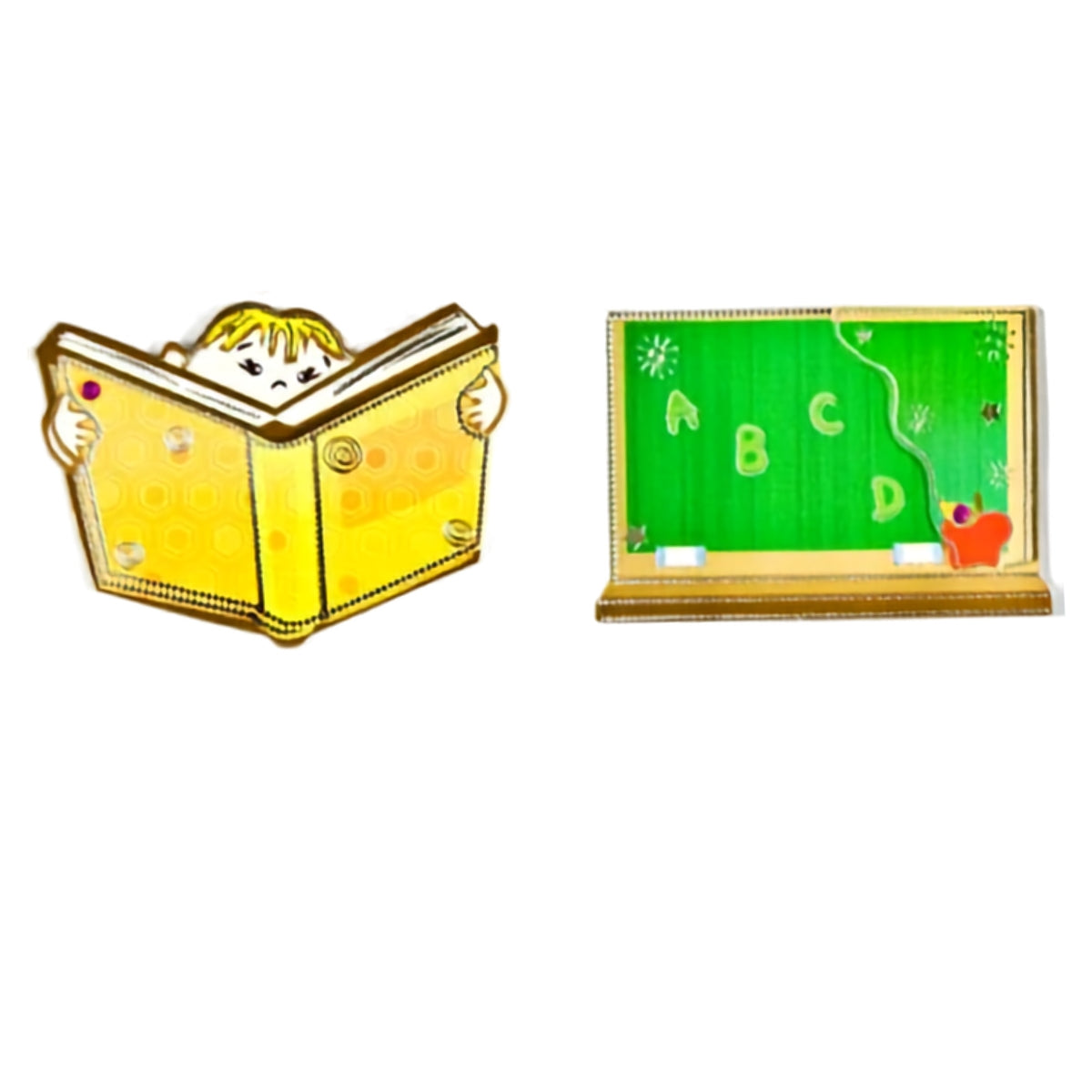 Adesivo Decorativo Metálico Escola - Toke e Crie