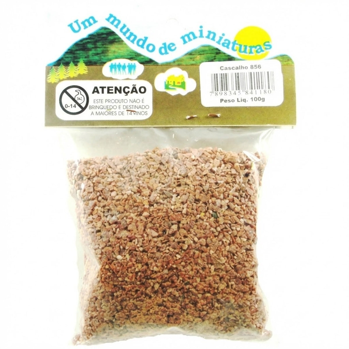 Miniatura para Maquete Cascalho 100gr 856 - Minitec