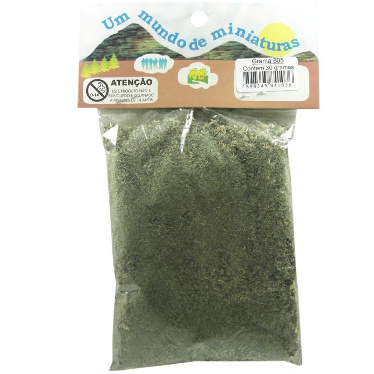 Miniatura para Maquete Grama 35gr 805 - Minitec