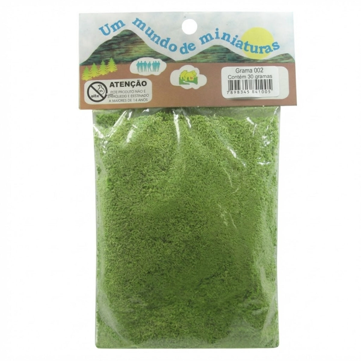 Miniatura para Maquete Grama 35gr 802 - Minitec
