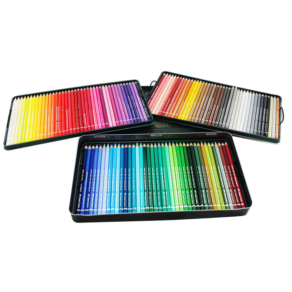 Estojo Lápis de Cor Aquarelável Albrecht Dürer 120 Cores Faber-castell 117511