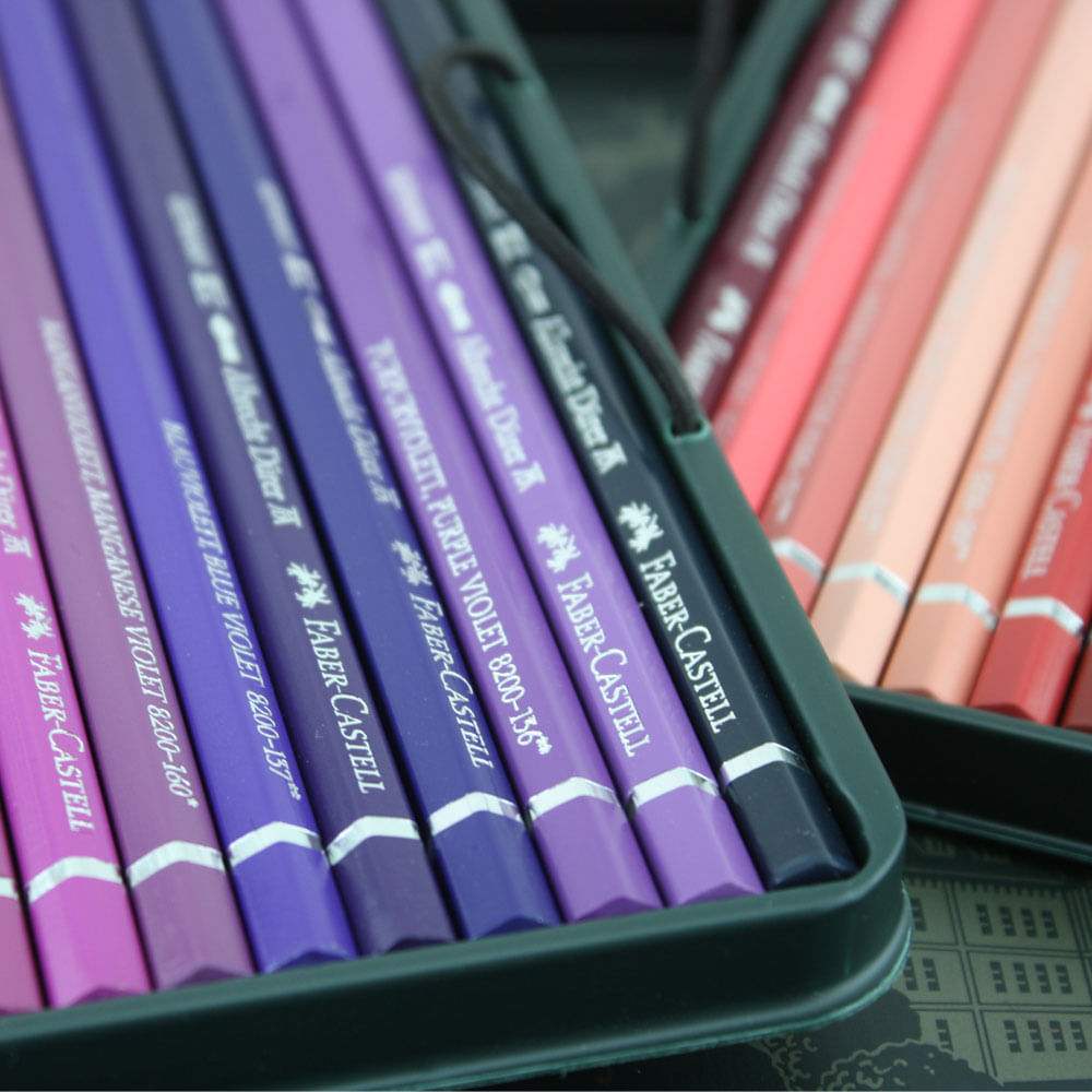 Estojo Lápis de Cor Aquarelável Albrecht Dürer 120 Cores Faber-castell 117511