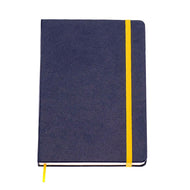 Caderneta Clássica Cicero Azul Marinho 14x21cm 160 Páginas sem Pauta