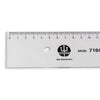 Régua de Acrílico Trident com Escala 80 Cm - Modelo 7180
