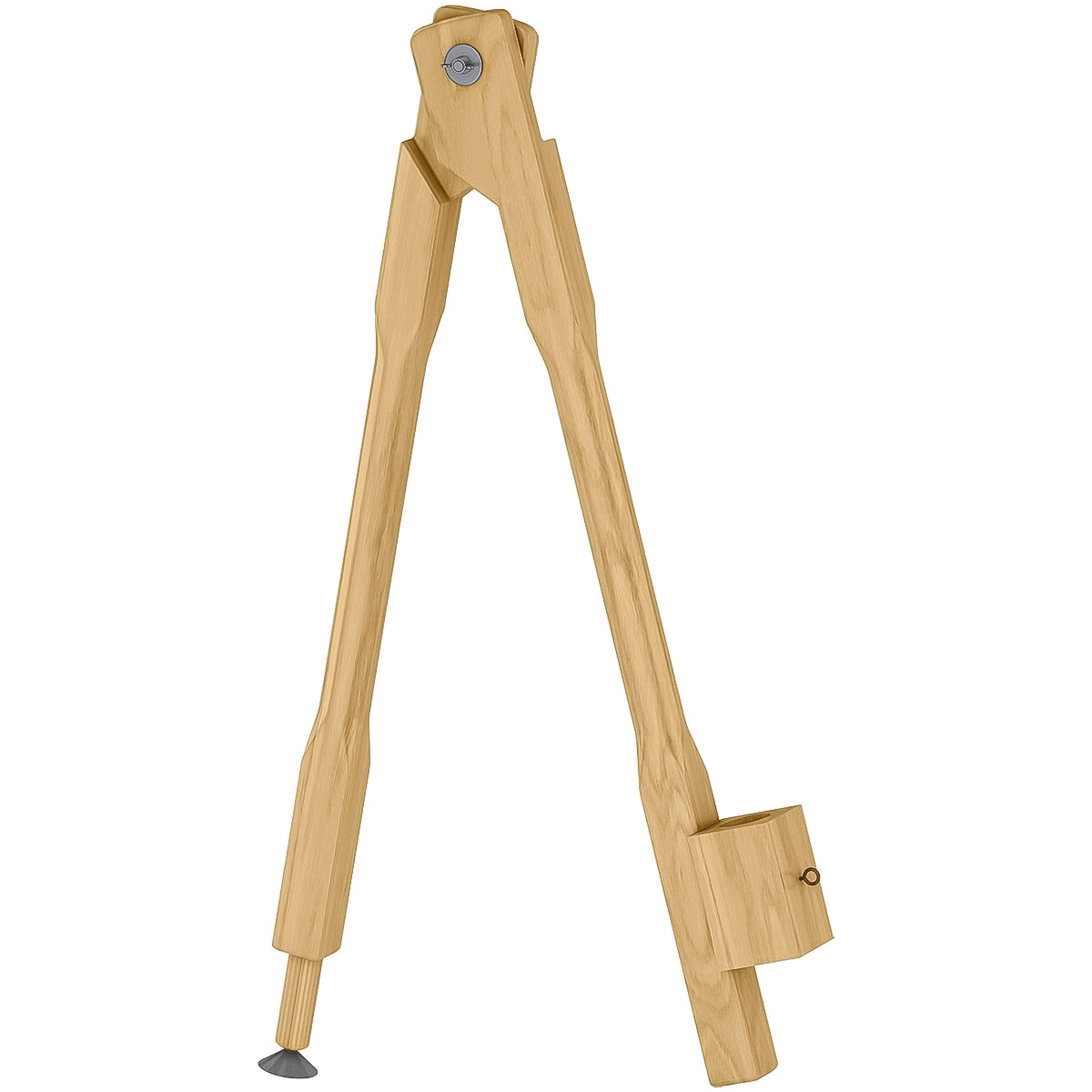 Compasso de Madeira para Giz Souza 40cm Quadro Branco Pinus Luxo