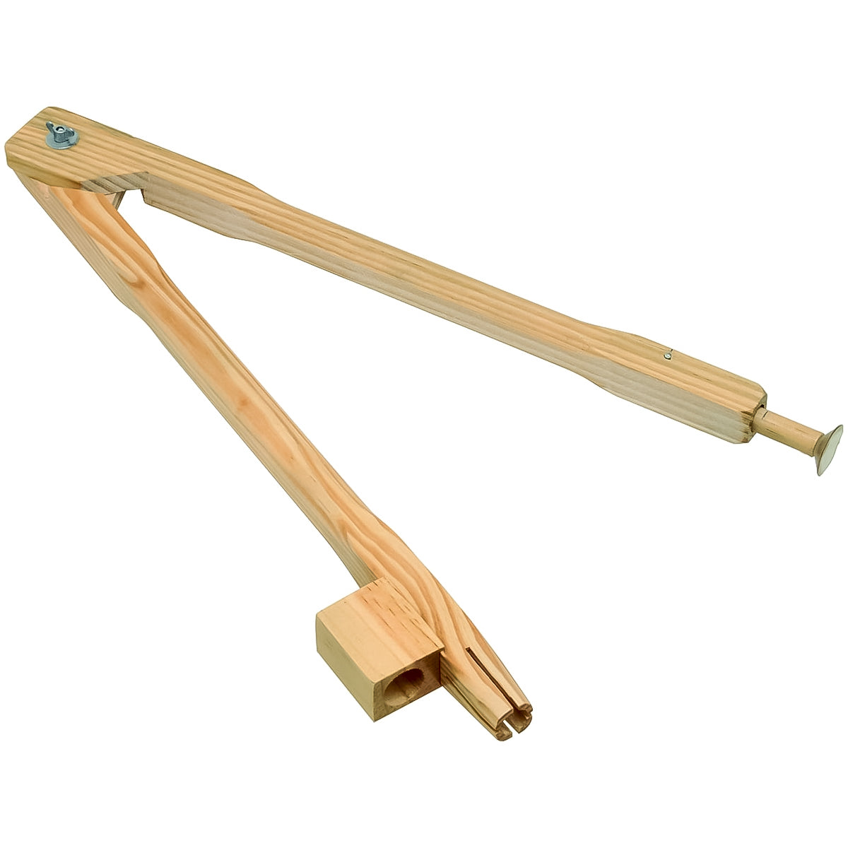 Compasso de Madeira para Giz Souza 40cm Quadro Branco Pinus Luxo