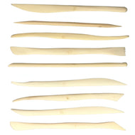Kit Estecas de Madeira Sinoart com 9 Peças