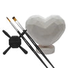 Kit Arte Condor 95 Art Love Pinte Você Mesmo com Pincéis e Coração de Gesso