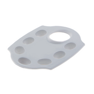 Paleta para Pintura Tigre 5110-007 Godê 7 Cavidades