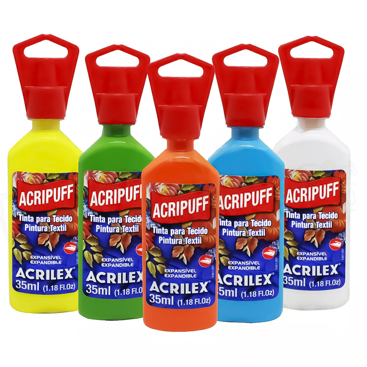 Tinta para Tecido Acripuff Acrilex 35ml 