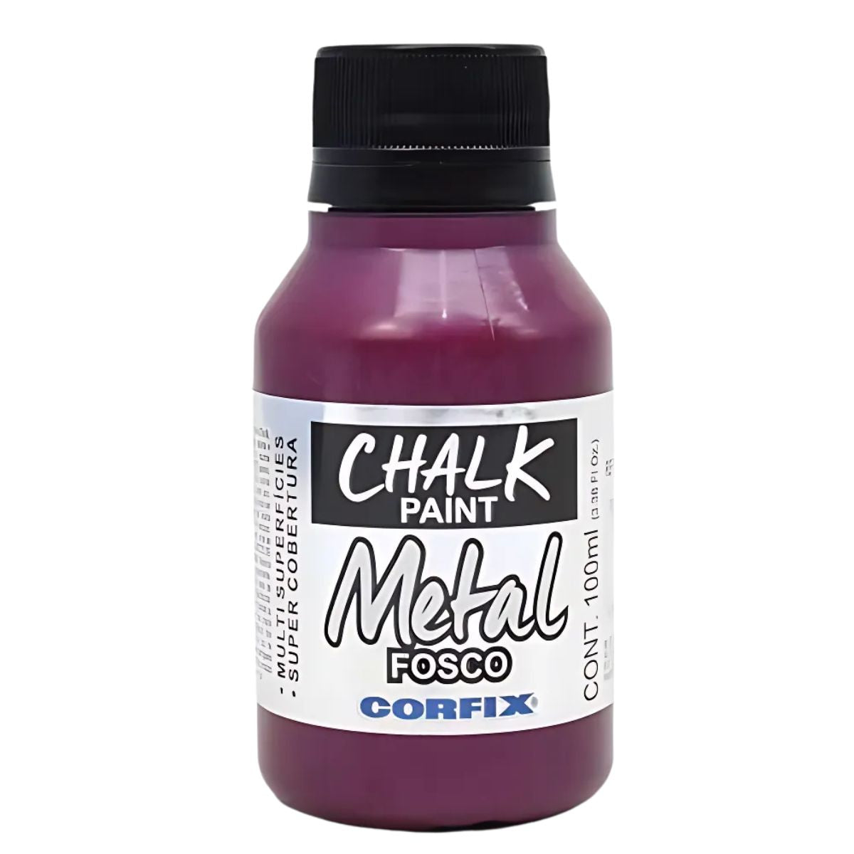 Tinta Chalk Paint Metálica Fosca Corfix 100ml - 23111