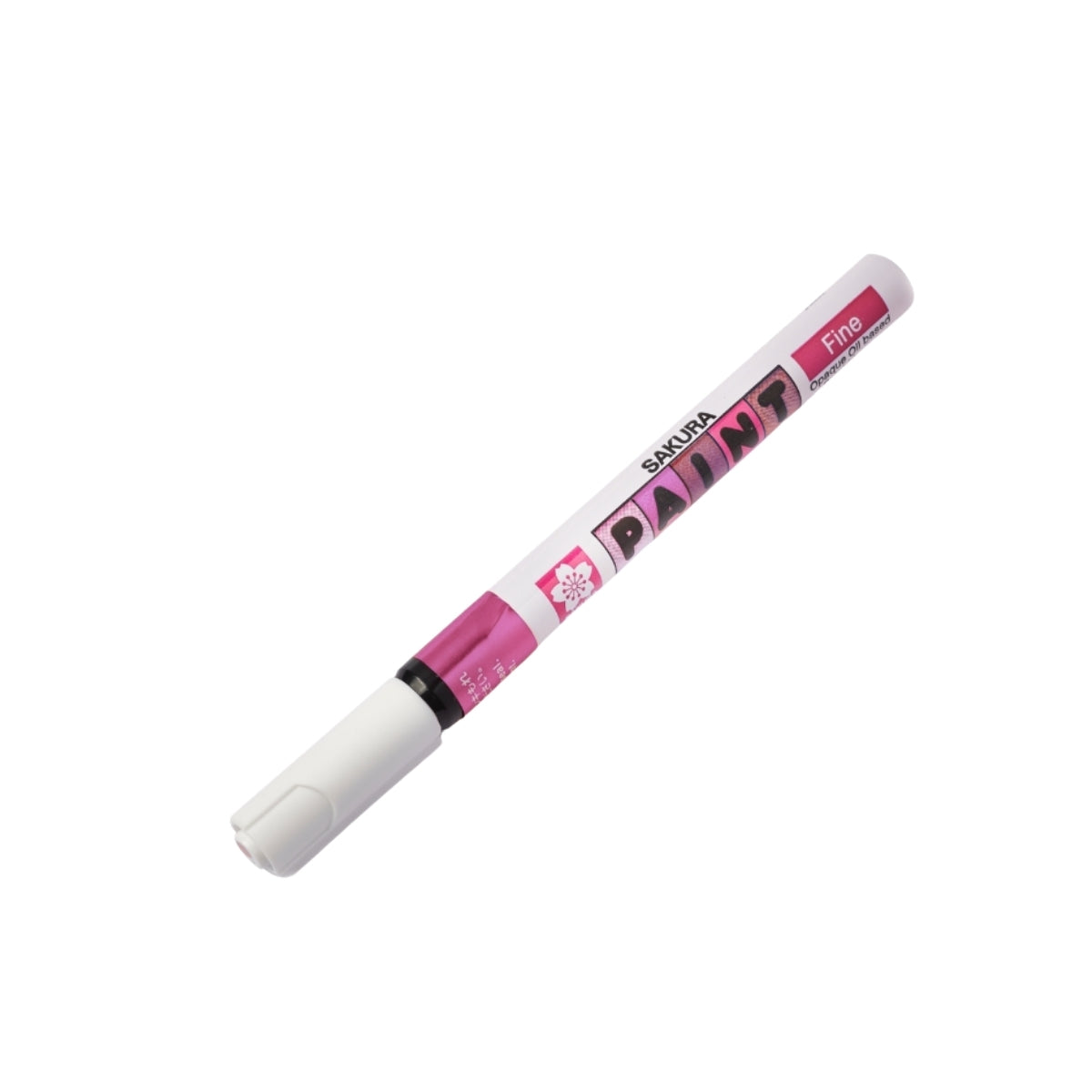 Marcador Industrial Permanente Paint Marker Fino Fluorescente 320 - Rosa Xpmk-fp - Sakura