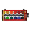 Estojo Tinta Aquarela Pastilha Opaca 12 Cores - Koh-i-noor