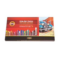 Estojo Giz Pastel Seco Toison D'or 48 Cores - Koh-i-noor - 8556