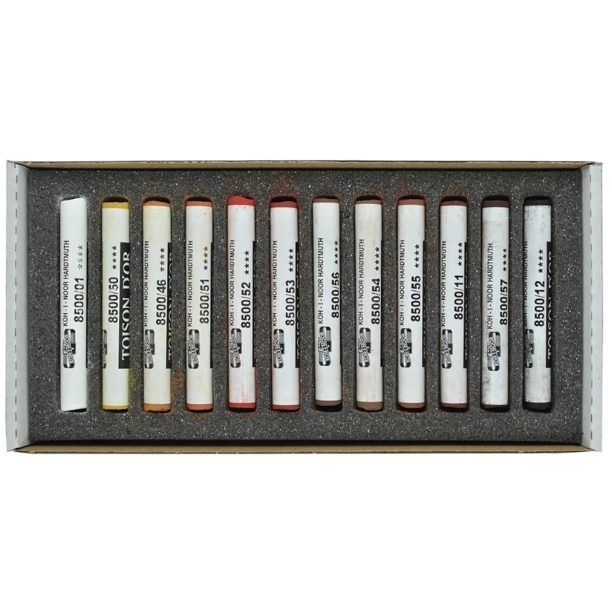 Estojo Giz Pastel Seco Toison D'or 12 Cores - Koh-i-noor