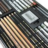 Estojo Metálico Lápis Pastel Gioconda Desenho 40 Itens - Koh-i-noor - 8891