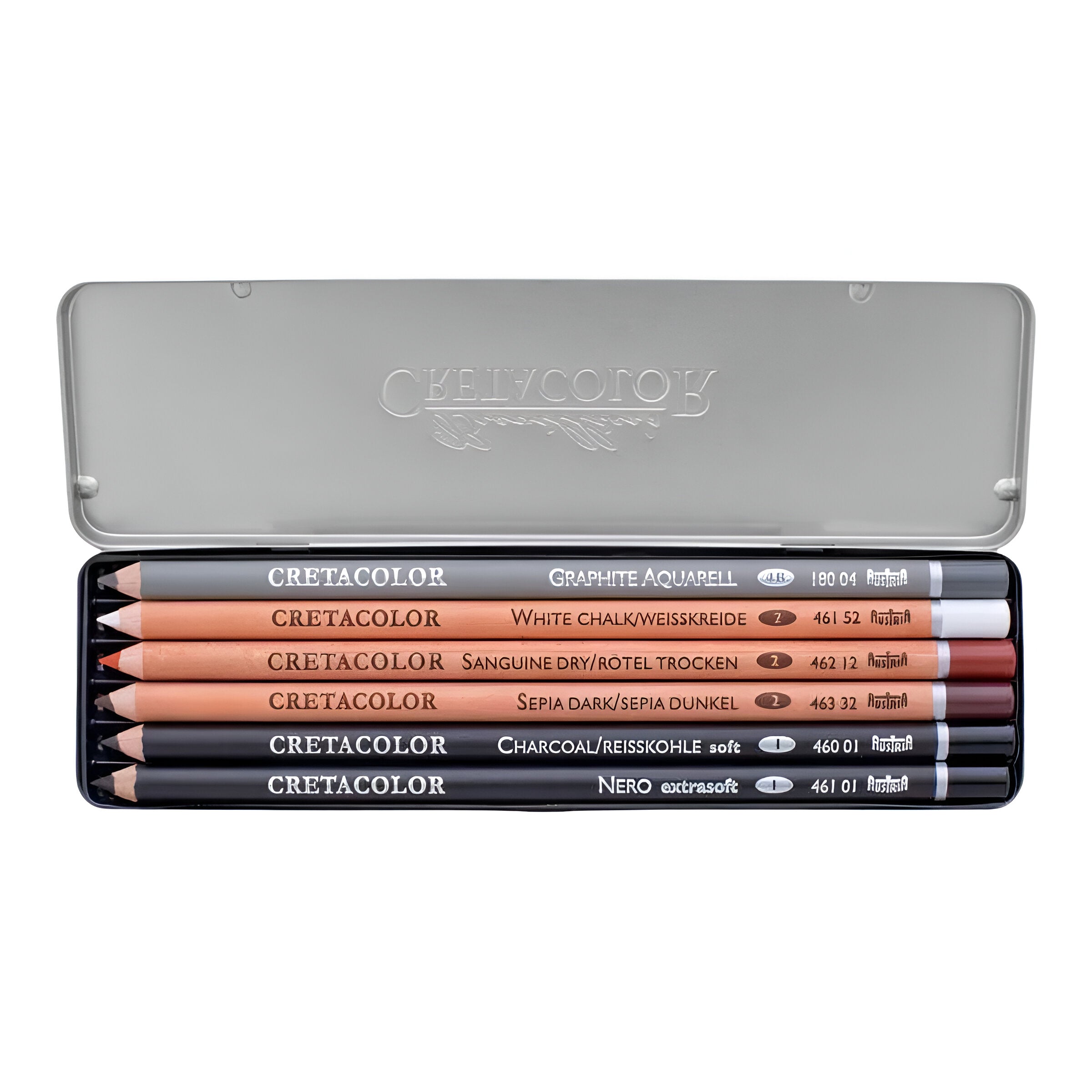 Estojo Lápis para Desenho Basic Pocket Set Cretacolor 6 Peças - 400-06