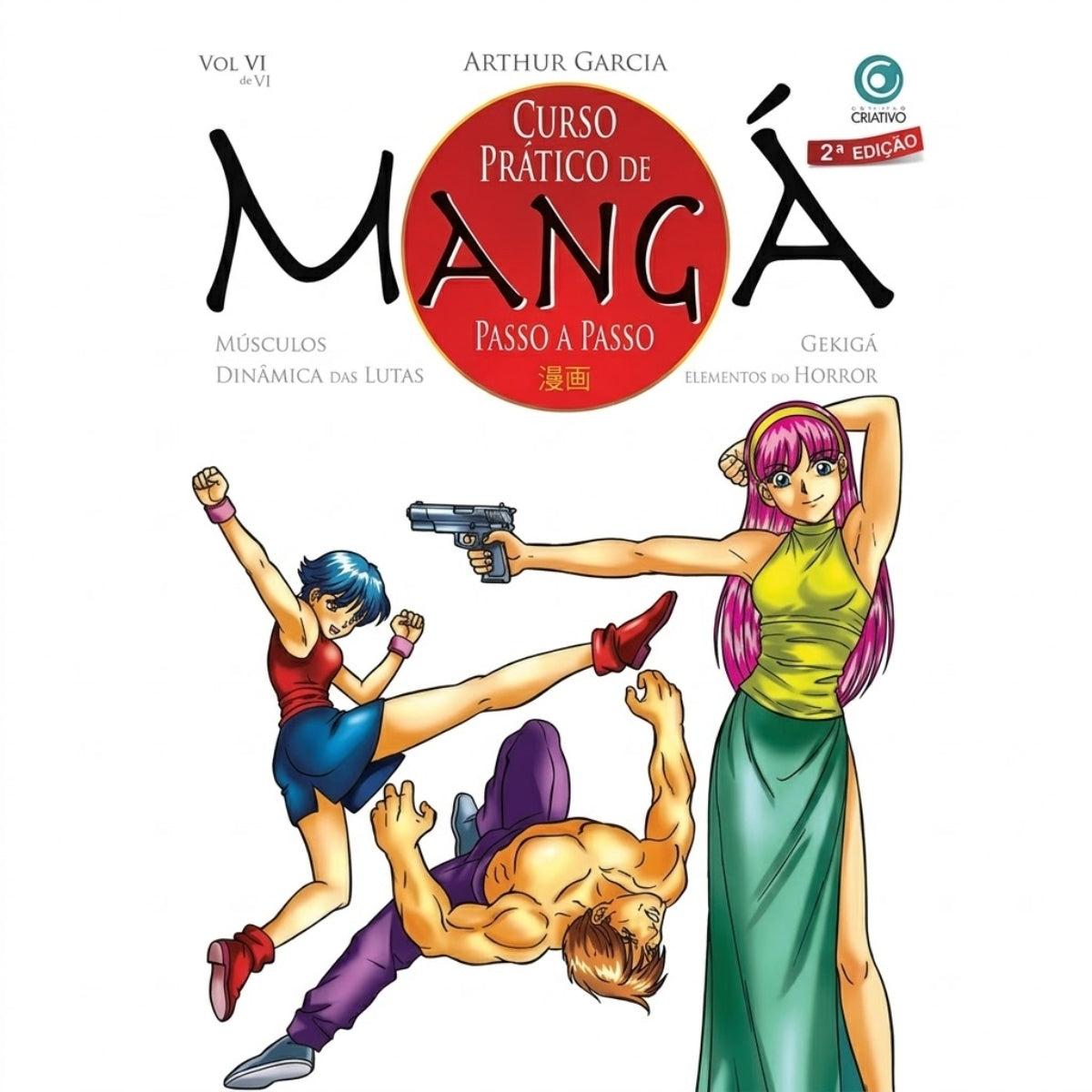Livro Curso Prático de Mangá Vi - Criativo
