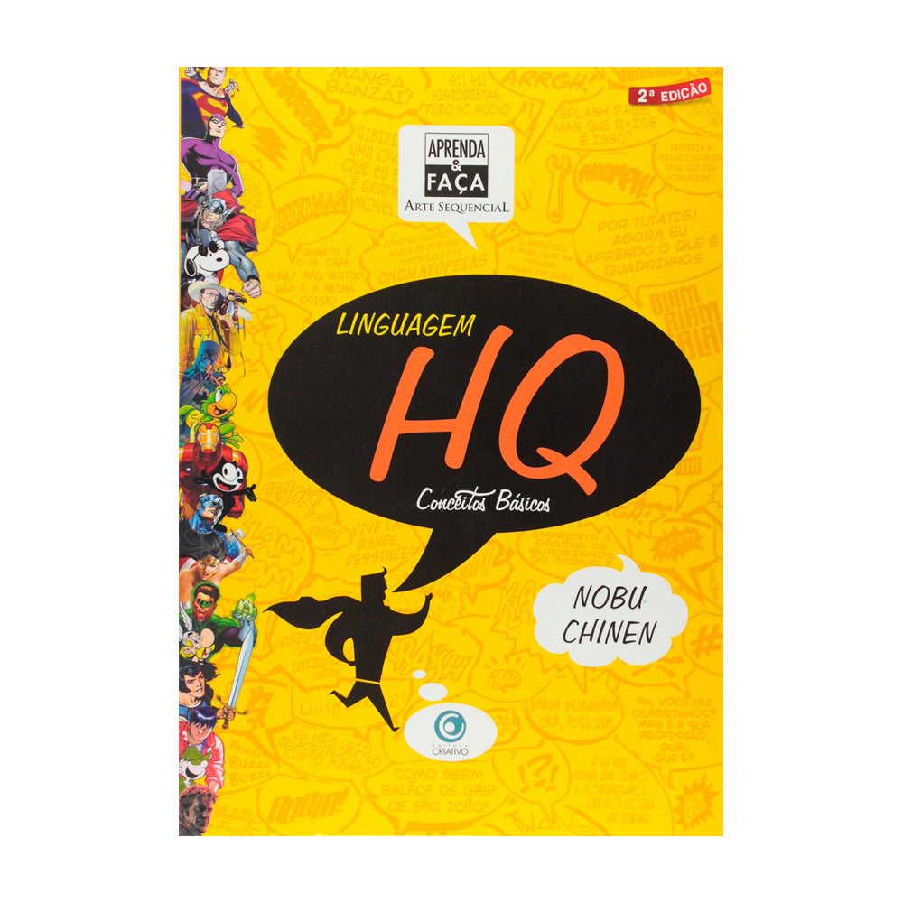 Livro Linguagem Hq - Conceitos Básicos - Nobu Chinen - Criativo