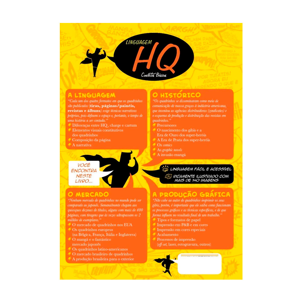 Livro Linguagem Hq - Conceitos Básicos - Nobu Chinen - Criativo