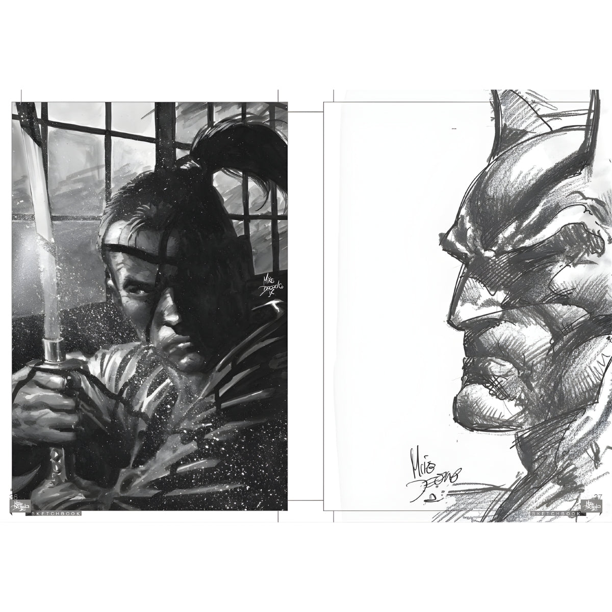 Livro Sketch - Mike Deodato Jr. - Criativo