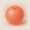 Estojo Mina Grafite Aquarelável 3,8mm Reddish Orange 05 com 6 Unidades - Koh-i-noor - 4230/5