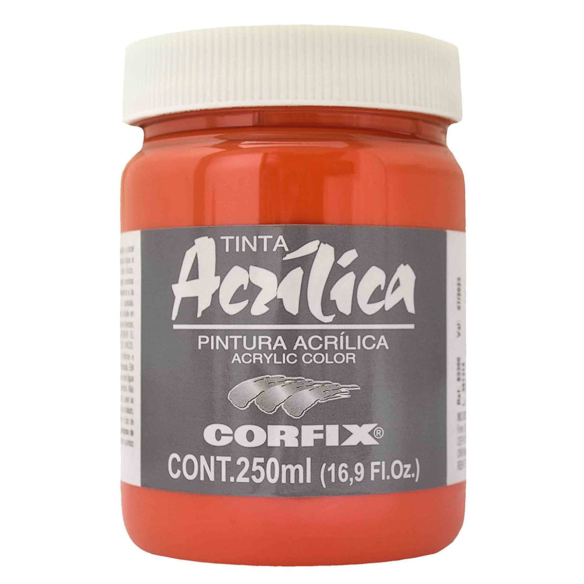 Tinta Acílica Corfix 250ml G1 046 - Amarelo Brilhante