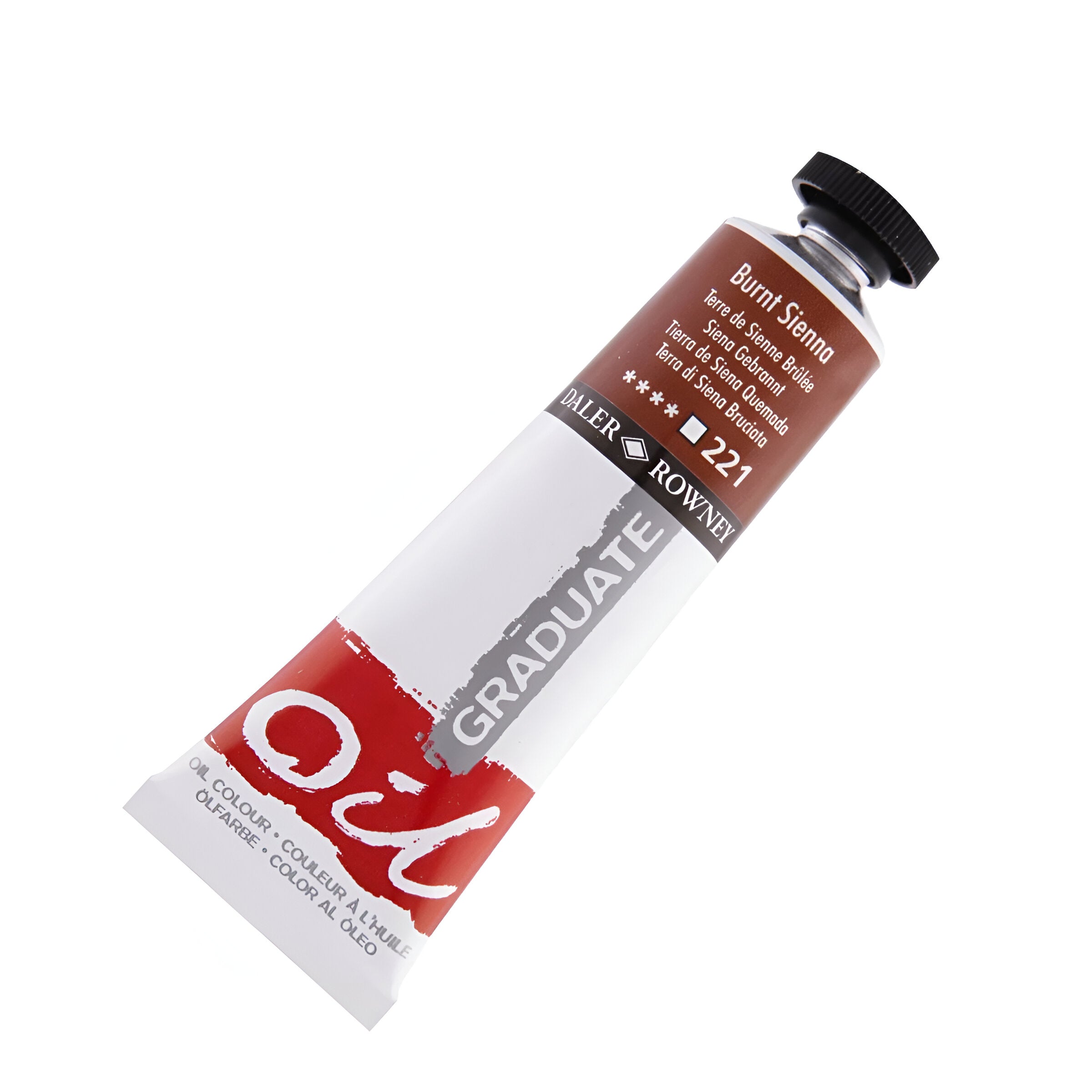 Tinta Oleo Graduate 38ml 221 - Burnt Sienna