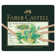 Estojo Lápis Pastel Seco Pitt 24 Cores Faber-castell 112124