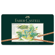 Estojo Lápis Pastel Seco Pitt 36 Cores Faber-castell 112136