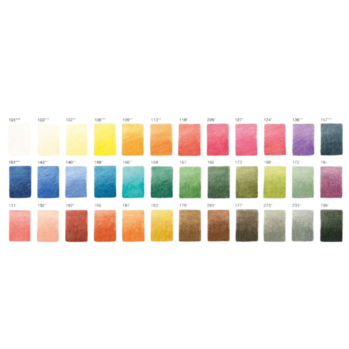 Estojo Lápis Pastel Seco Pitt 36 Cores Faber-castell 112136