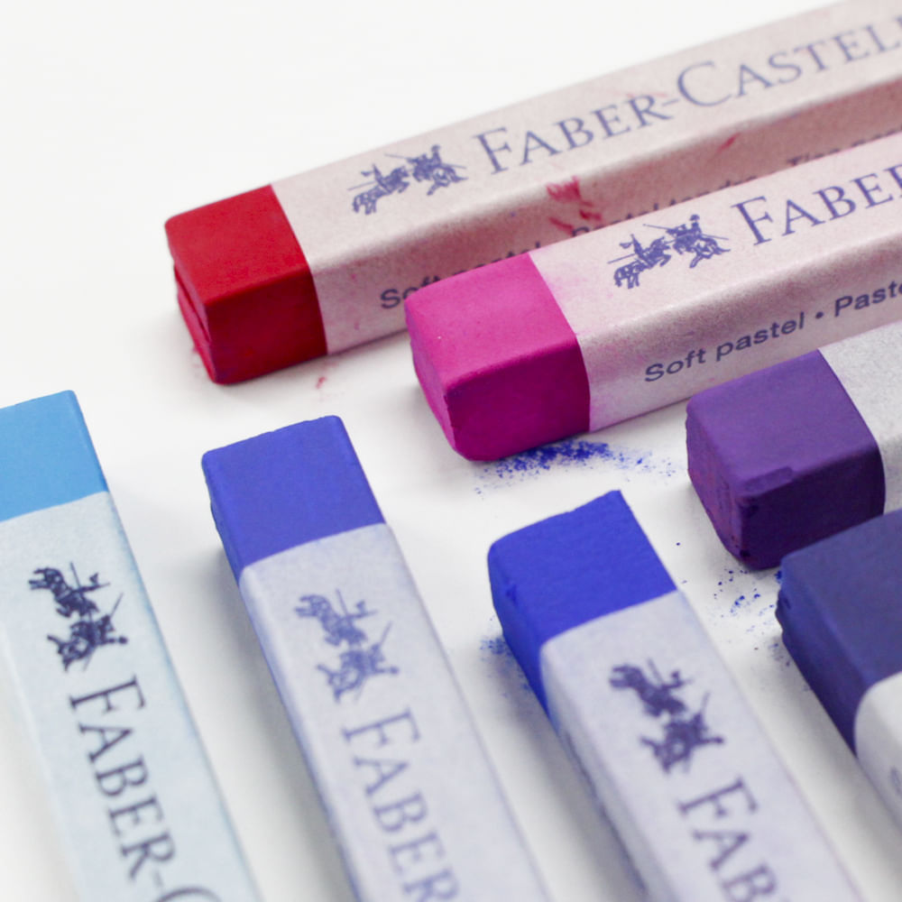 Estojo Giz Pastel Seco Longo Creative Studio 36 Cores - Faber-castell 128336