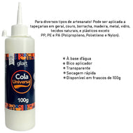 Cola Universal com Bico Aplicador 100g Gliart