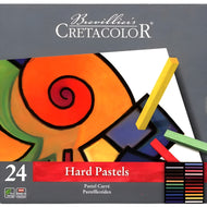 Giz Pastel Seco Cretacolor Hard Carré Starter com 24 Cores 480 24