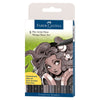 Estojo Caneta Pitt Manga 8 Cores - Faber-castell 167107