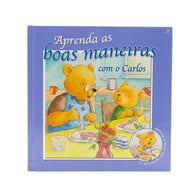 Livro Aprenda As Boas Maneiras com Carlos - Ambientes & Costumes