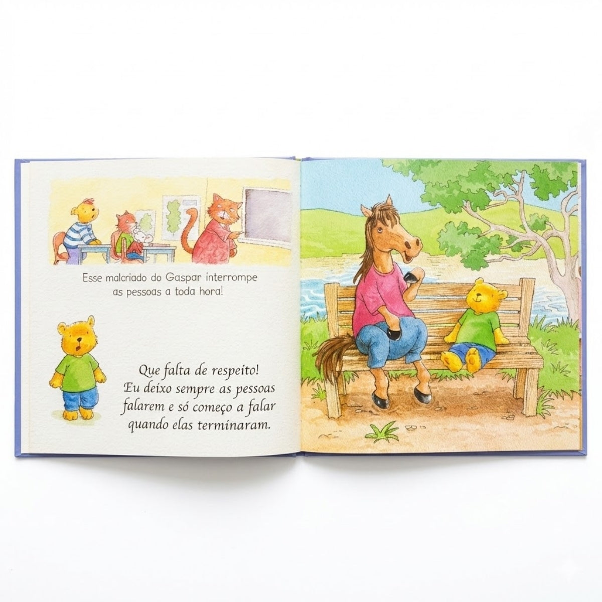 Livro Aprenda As Boas Maneiras com Carlos - Ambientes & Costumes