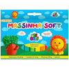 Estojo Massinha Soft para Modelar 180g com 12 Cores - Utiguti