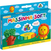 Estojo Massinha Soft para Modelar 180g com 12 Cores - Utiguti