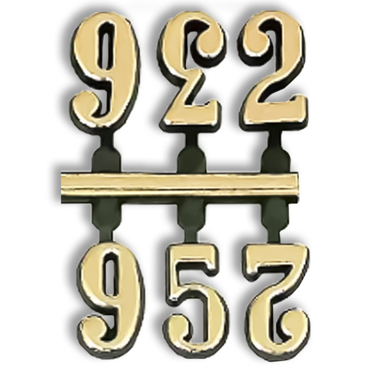 Número para Relógio - Arábico Dourado Médio